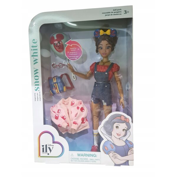 Bambola Disney 4EVER Biancaneve - Perfetta per Bambini dai 3 Anni