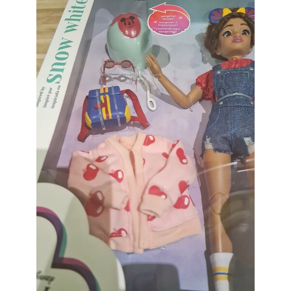 Bambola Disney 4EVER Biancaneve - Perfetta per Bambini dai 3 Anni