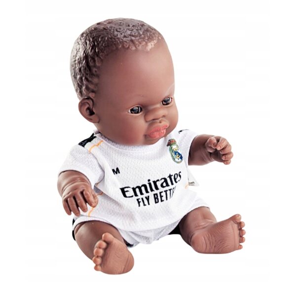 Bambola Miniland Real Madrid Ragazzo Africano 21 cm in Abito Ufficiale