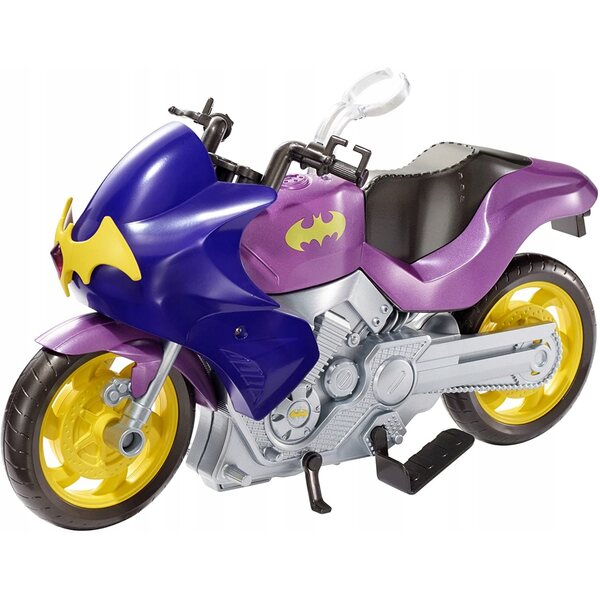 Mattel Batgirl DC Super Hero Girls con Batmoto FCD51 - Bambola Animata e Playset