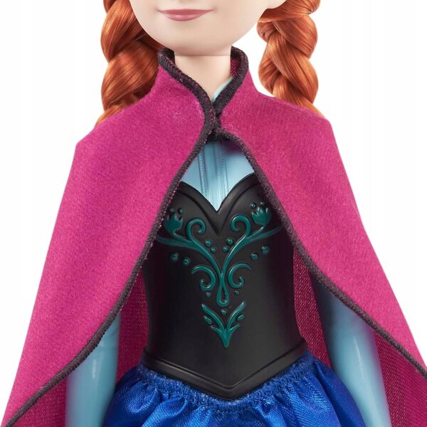 Anna Disney Frozen Frozen Puppe, Spielzeug für Kinder ab 3 Jahren, Mattel