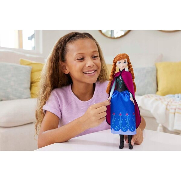 Anna Disney Frozen Frozen Puppe, Spielzeug für Kinder ab 3 Jahren, Mattel
