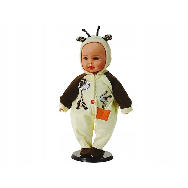 Interaktive Babypuppe 40 cm mit Geräuschen und schließenden Augen für Kinder ab 3 Jahren