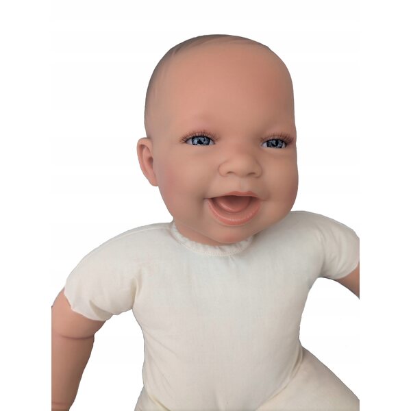 Ronny bambolotto spagnolo di 54 cm con pancione morbido, perfetto per i bambini