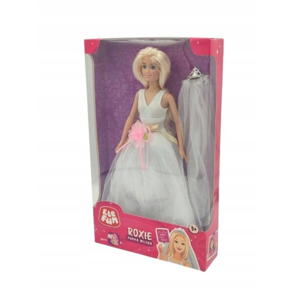 Elefun Roxie Bride bambola con Velo Elegante e Dettagli Raffinati
