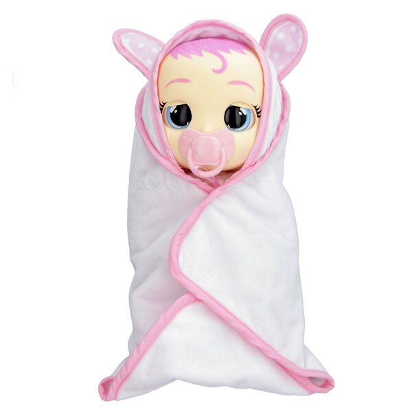 Cry Babies - Interaktywna lalka noworodek Newborn Coney 30cm