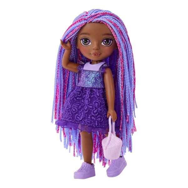 Rainbow High Littles Indigo Bailey Bambola 14 cm con Borsa e Accessori