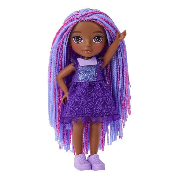 Rainbow High Littles Indigo Bailey Bambola 14 cm con Borsa e Accessori