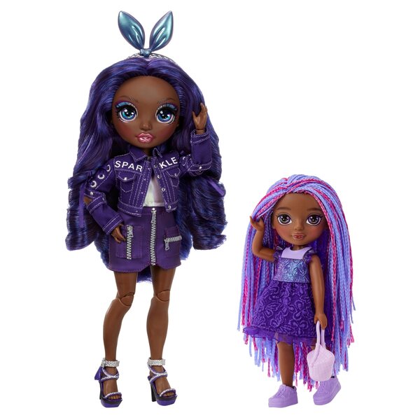 Rainbow High Littles Indigo Bailey Bambola 14 cm con Borsa e Accessori