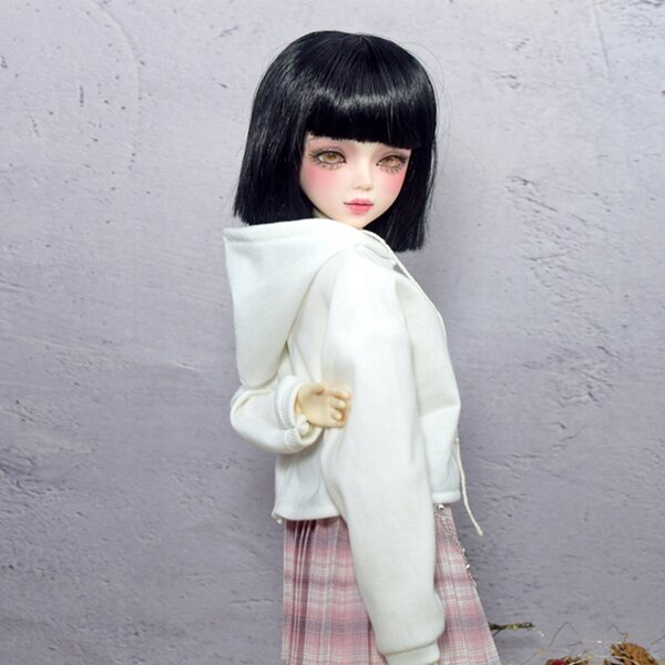 1/3 BJD Doll 22 inch Female Body Shimmer Eyes Doll with Makeup Full Outfits