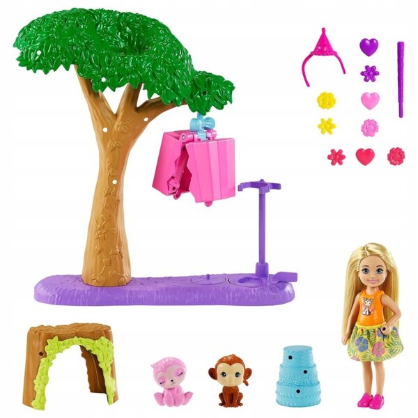 Barbie Chelseas Geburtstagsüberraschung – Mattel-Spielset für Kinder ab 3 Jahren