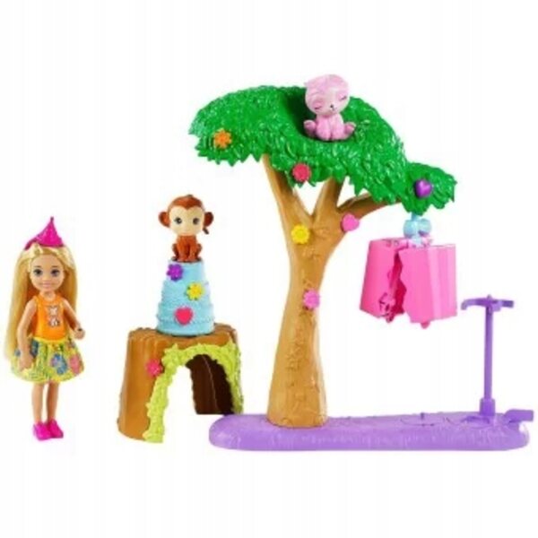 Barbie Chelseas Geburtstagsüberraschung – Mattel-Spielset für Kinder ab 3 Jahren