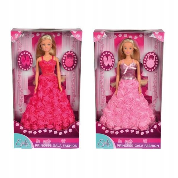 Bambola Steffi Principessa in Abito da Ballo Rosa 29 cm per Bambini 3+