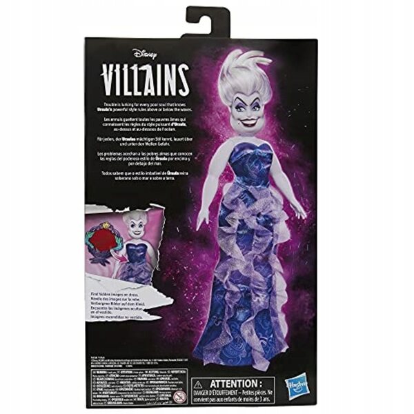 Disney Villains Urszula Hasbro Modepuppe – ein Spielzeug für Kinder ab 5 Jahren