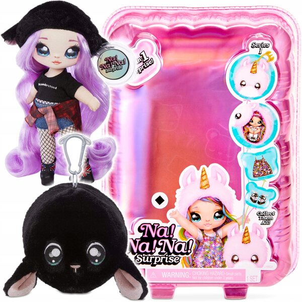 Eine Minipuppe! AN! AN! Überraschen Sie Minna Moody mit einem Pompon und einem Tauballon