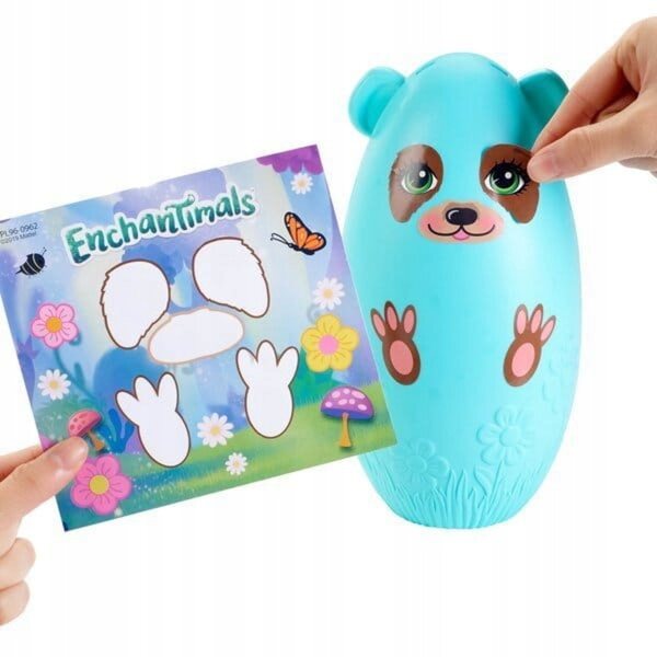 Enchantimals Sela Faultier mit Leniwiec – Puppe, Tier und Zubehör in farbigem Ei