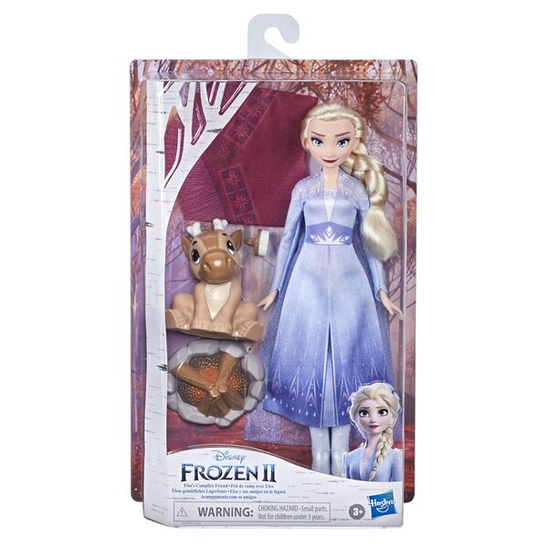 Laletta Elsa Frozen 2 Disney 30 cm mit Kleid und Reisefell