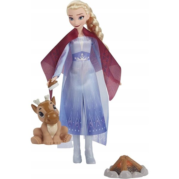 Laletta Elsa Frozen 2 Disney 30 cm mit Kleid und Reisefell