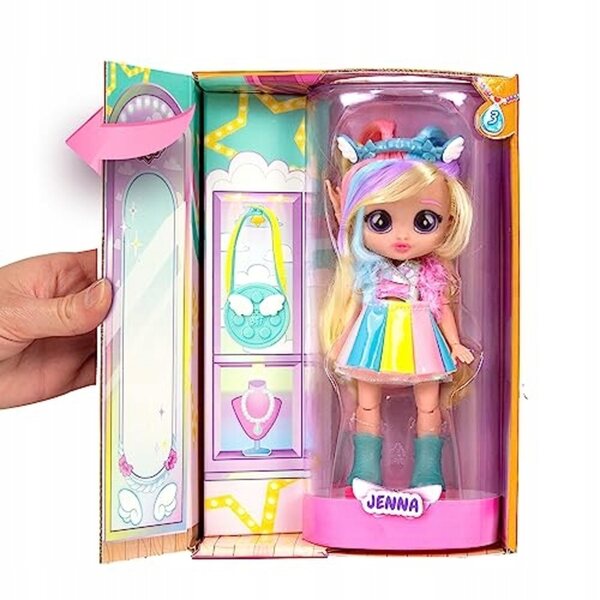 BFF von Cry Babies Jenna – Modepuppe mit langen Haaren und vielen Accessoires