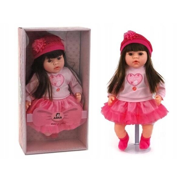Bambola 45 cm ballerina che parla e canta in polacco Adar per bambini 3+