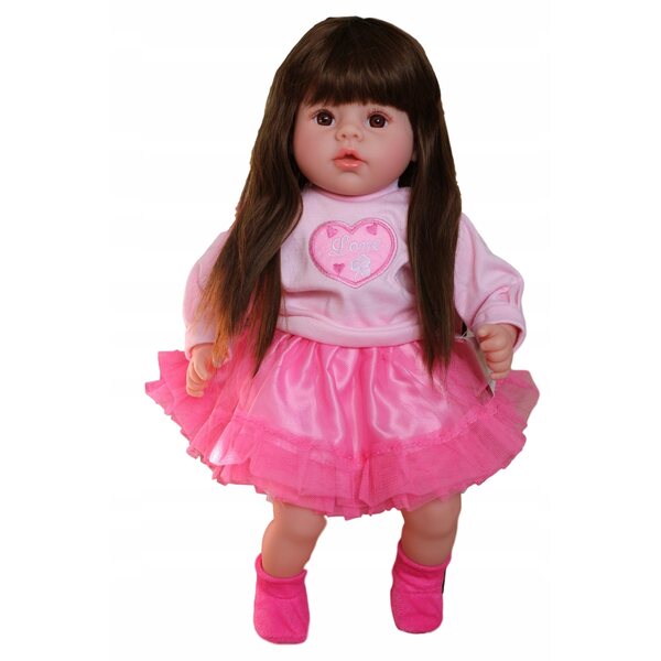 Bambola 45 cm ballerina che parla e canta in polacco Adar per bambini 3+