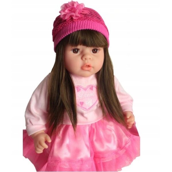 Bambola 45 cm ballerina che parla e canta in polacco Adar per bambini 3+