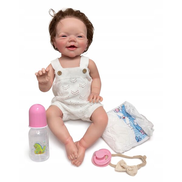 Bambola Reborn 43 cm iCradle con accessori realistici per bambini 3+