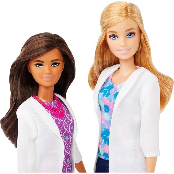 Barbie Career Science Laboratory Set mit Zubehör für Kinder ab 3 Jahren