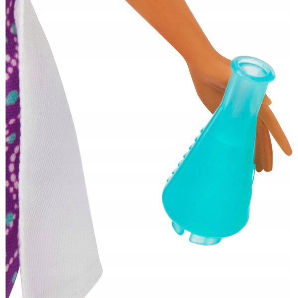 Barbie Career Science Laboratory Set mit Zubehör für Kinder ab 3 Jahren