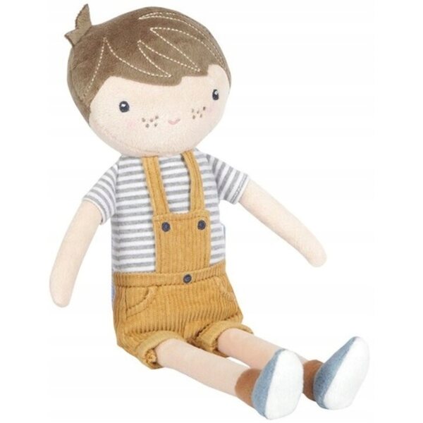 Laletta Jim in tessuto 50 cm Little Dutch, morbida e coccolosa per neonati