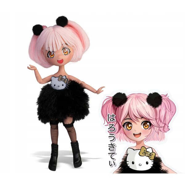 Hello Kitty Manga Golden Diva - Bambola articolata 19 cm di alta qualità