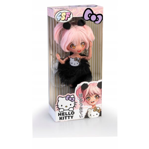 Hello Kitty Manga Golden Diva - Bambola articolata 19 cm di alta qualità
