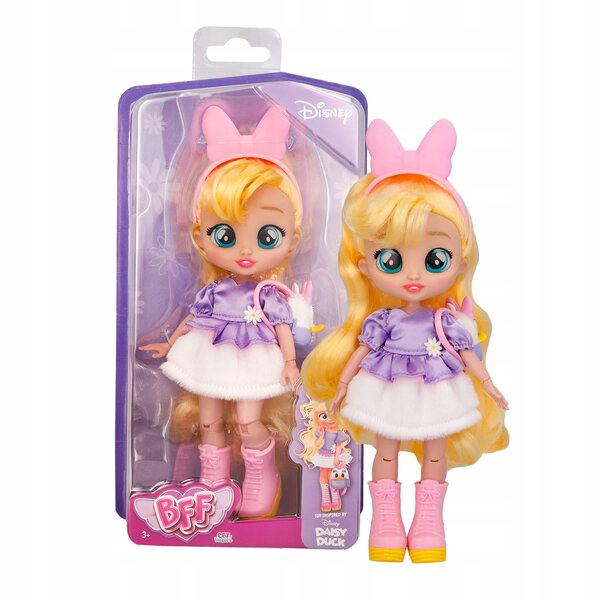 Disney Daisy Cry Babies BFF 20 cm große Puppe mit Zubehör für Kinder ab 3 Jahren
