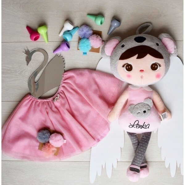 Bambola Metoo Koala Bear XL 70 cm con Personalizzazione Nome e Data