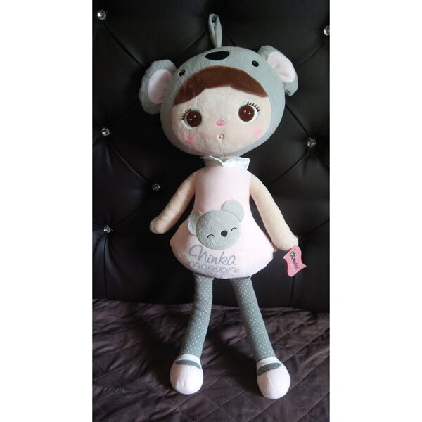 Bambola Metoo Koala Bear XL 70 cm con Personalizzazione Nome e Data