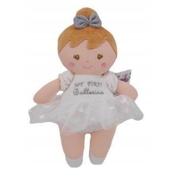 Mimi Puppenrassel 25 cm aus Stoff für Kinder ab 3 Jahren Tulilo