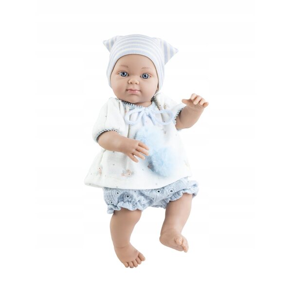 Bambola spagnola Paola Reina 32 cm in vinile ipoallergenico vanigliato