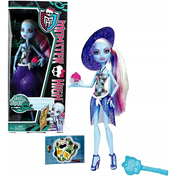 Monster High Abbey Bominable Skull Shore - Bambola Unica con Stile Invernale