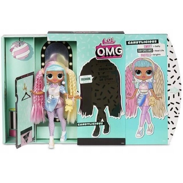 LOL Sorpresa O.M.G. DOLL Candylicious Fashion Series 2 con Accessori Moda