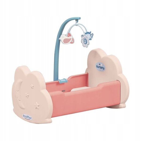 Ecoiffier Puppenbett mit Zubehör, ideal ab 18 Monaten