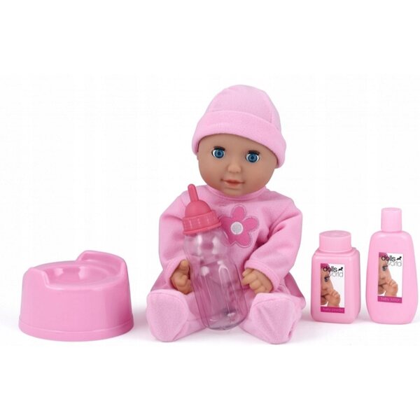 Laletta Bobas Sophie 30 cm mit weißer Kleidung und komplettem Zubehör