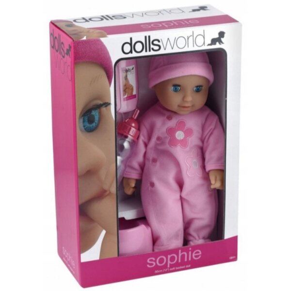 Laletta Bobas Sophie 30 cm con Abbigliamento Bianco e Accessori Completi