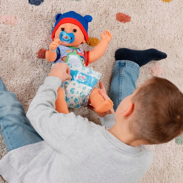 Bambola Interattiva Baby Born Jonas 43 cm con 10 Funzioni e Abbigliamento Incluso