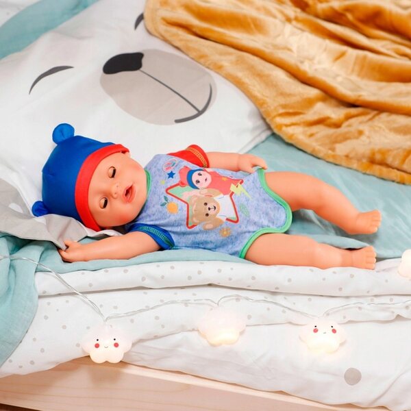 Bambola Interattiva Baby Born Jonas 43 cm con 10 Funzioni e Abbigliamento Incluso