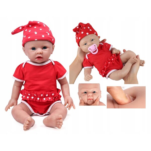 Lella Reborn babymeisje 48 cm realistische siliconen voor pasgeborenen zacht en gedetailleerd
