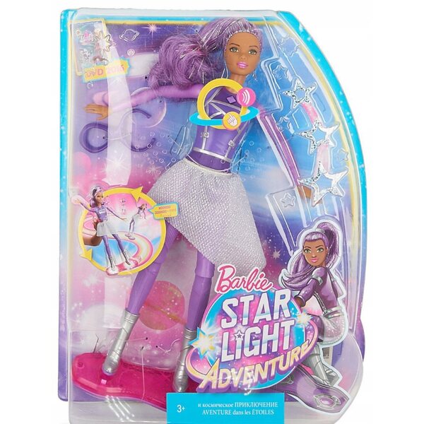 Barbie Gwiezdna Przygoda DLT23 światło-dźwięk