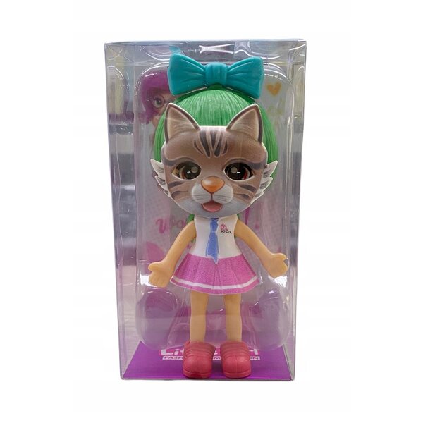 Bambola Bambina con Maschera da Gatto - Giocattolo Creativo per Bambini