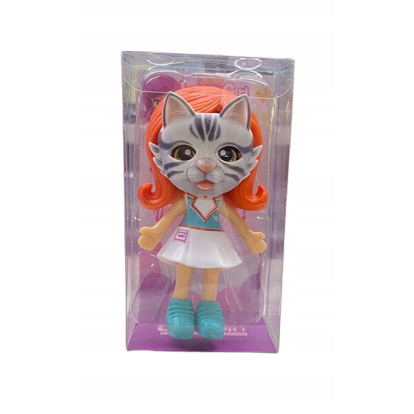 Bambola Bambina con Maschera da Gatto - Giocattolo Creativo per Bambini