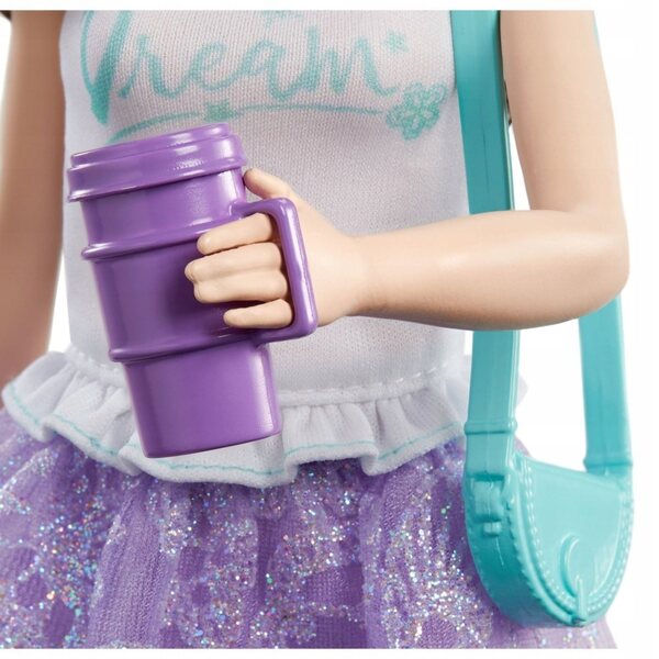 Barbie Renee Prinzessin mit Modeaccessoires für Kinder ab 3 Jahren