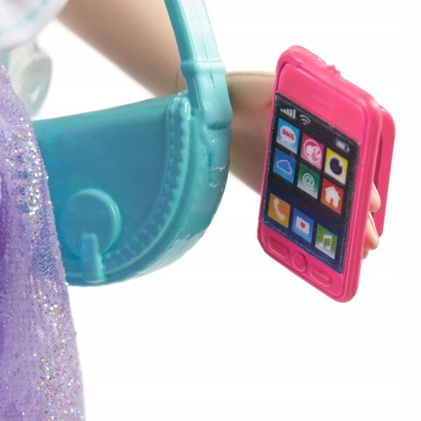 Barbie Renee Prinzessin mit Modeaccessoires für Kinder ab 3 Jahren